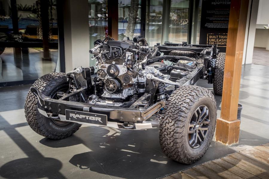 Детали создания Ford Ranger Raptor 2018 года  (EU) (фото 57 из 144)